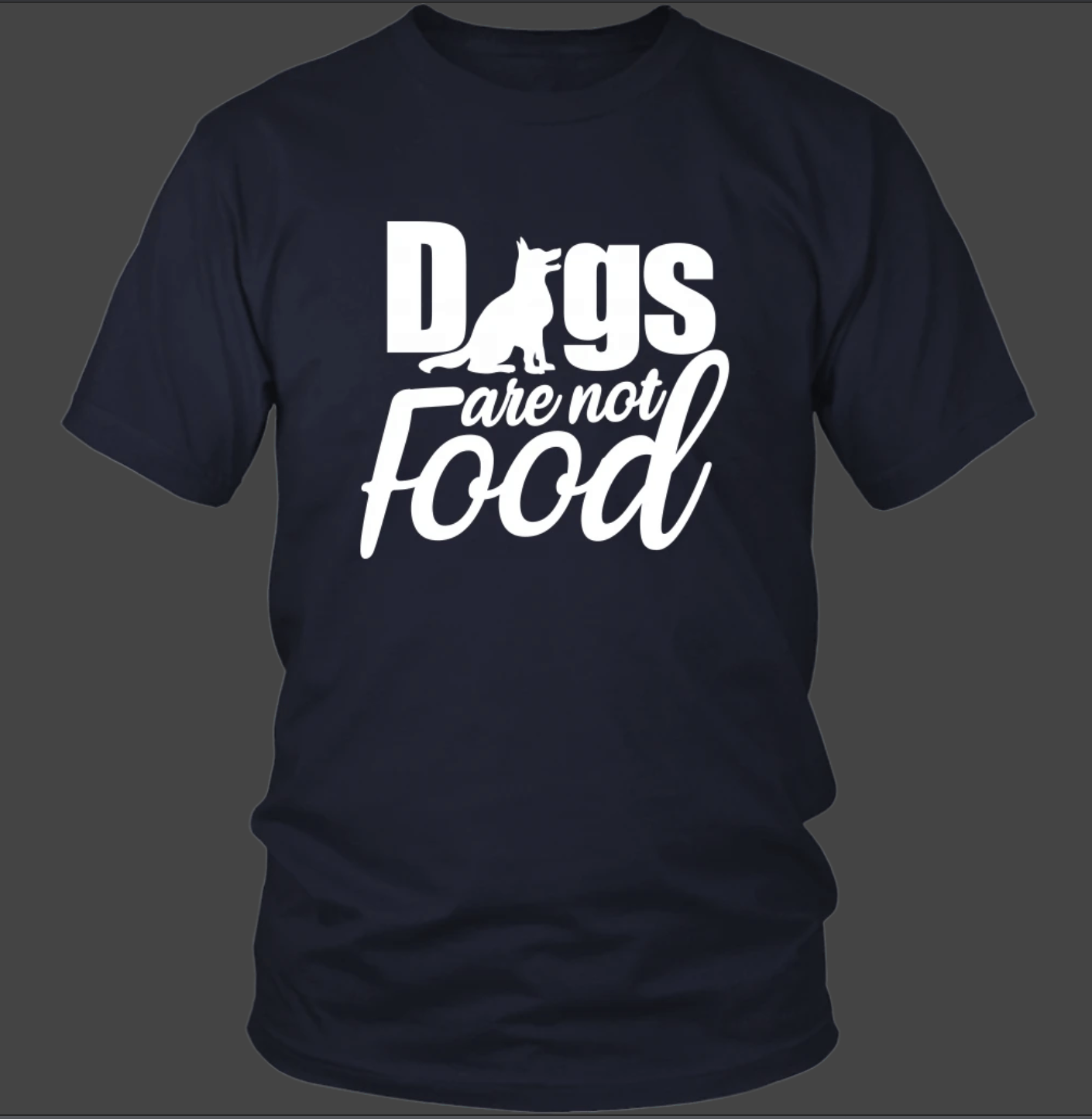 dogs are not food shirt