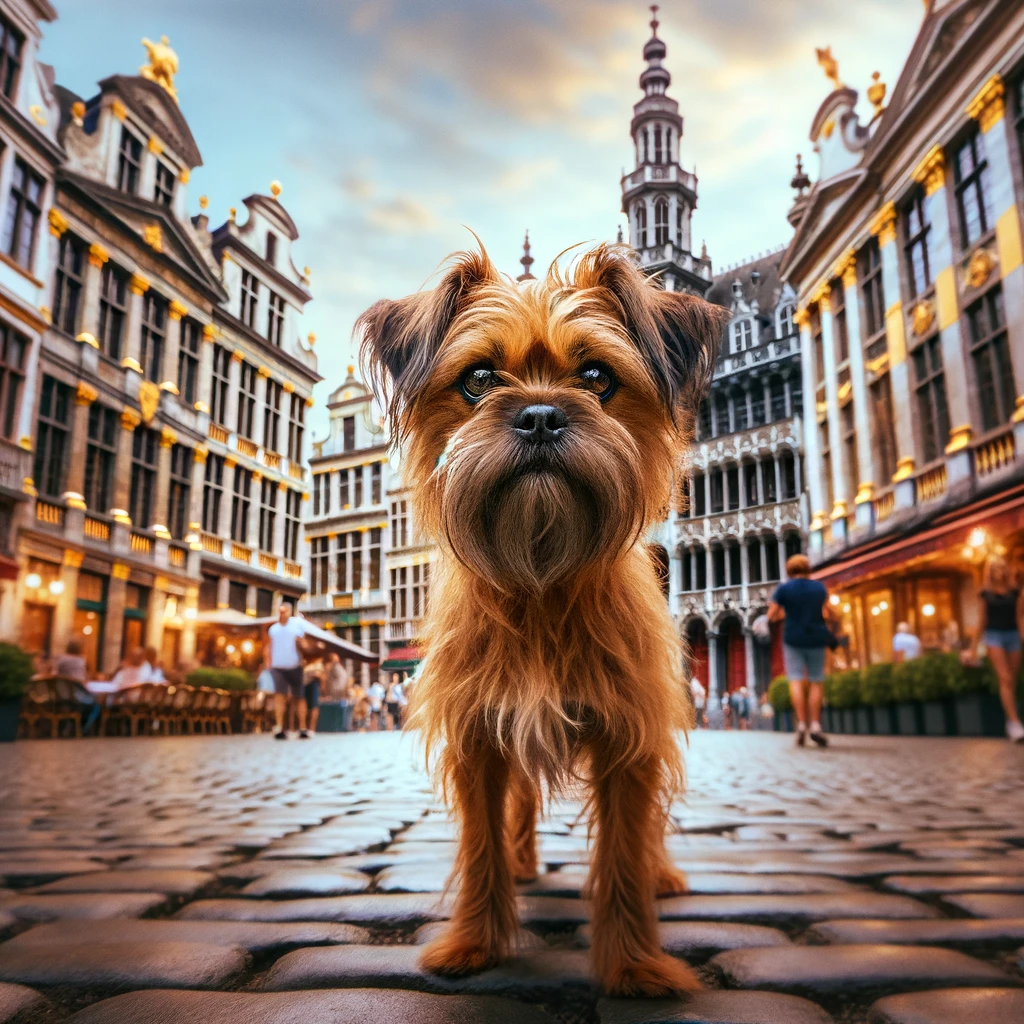 Brussels griffon originated in Brussels, Belgium not just any Belgian street dog